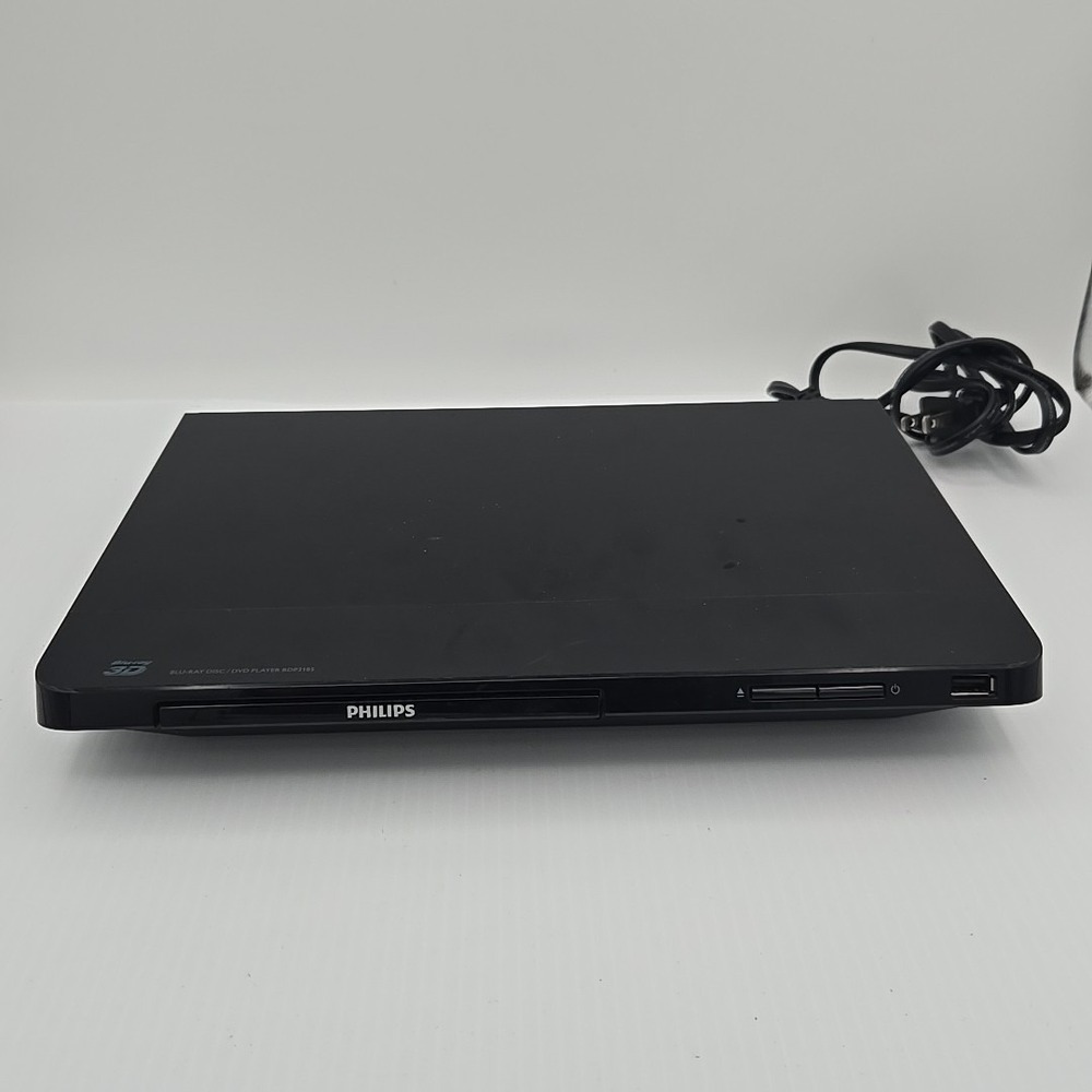Philips BDP2185/F7 3D Blu-ray‎ DVD Cd Player Works (No Remote)